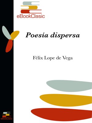 cover image of Poesía dispersa (Anotado)